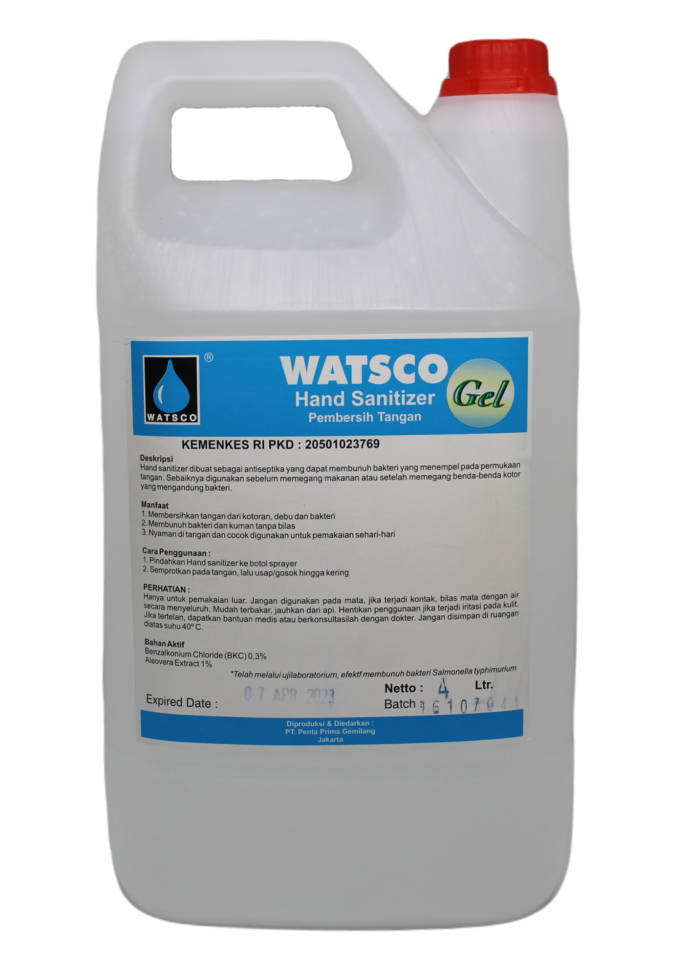 watsco-Hand Sanitizer Gel